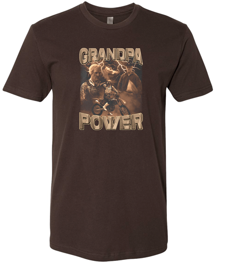 Earl Power Dark Brown Tee – Deano Merch