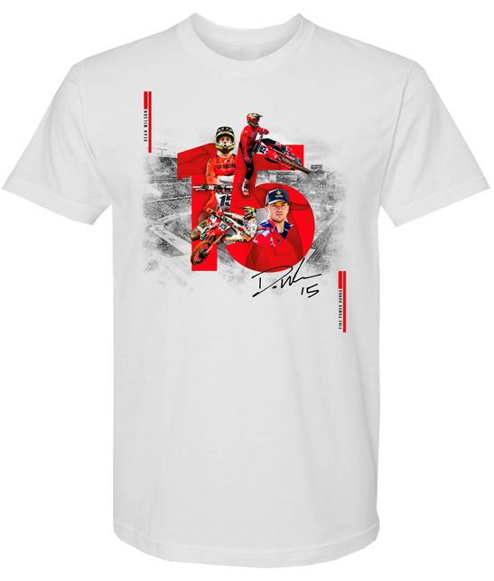 DW15 Stadium White Tee – Deano Merch
